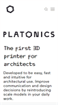 Mobile Screenshot of platonics.com